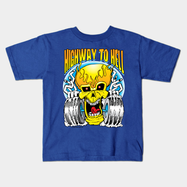 Highway to Hell Skull on Wheels